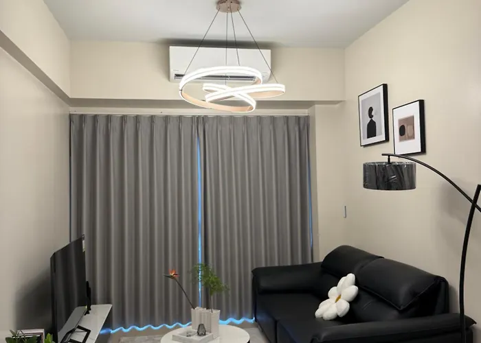 公寓 Modern Cozy 2br Next To Okada Casino Airsports Moa 马尼拉
