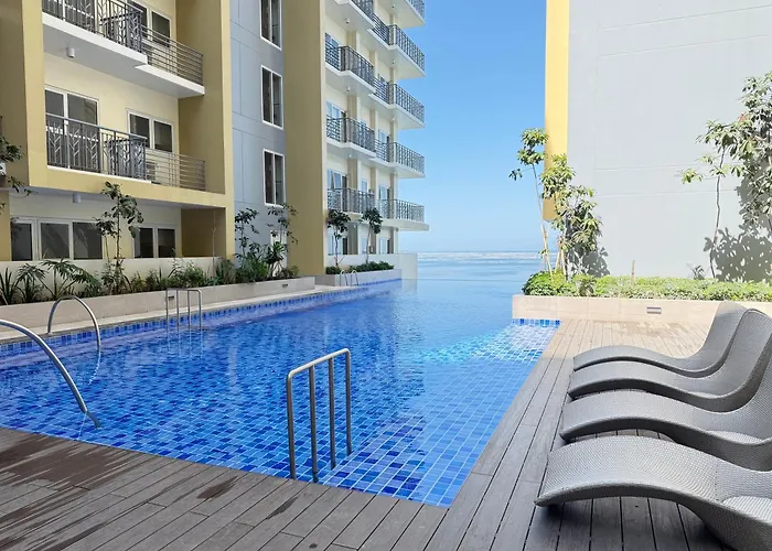 Modern Cozy 2br Next To Okada Casino Airsports Moa * 马尼拉